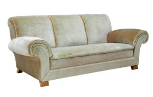 Art Deco Upholstered Armchair and Sofa — thumbnail 8
