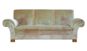 Art Deco Upholstered Armchair and Sofa — thumbnail 9