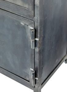 Mid 20th Century Industrial Steel Cabinet — thumbnail 3