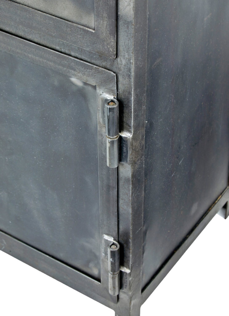 Mid 20th Century Industrial Steel Cabinet — image 3