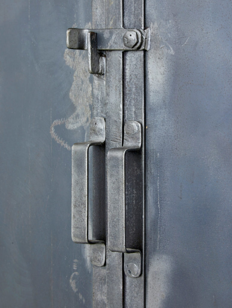 Mid 20th Century Industrial Steel Cabinet — image 2