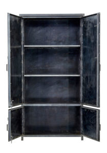 Mid 20th Century Industrial Steel Cabinet — thumbnail 6