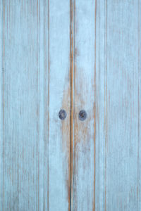 Mid 19th Century Painted Swedish Pine Tall Cupboard — thumbnail 2