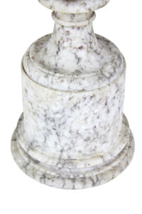 Fine Pair of French 19th Century Decorative Alabaster Urns — thumbnail 3