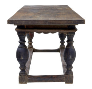18th Century Scandinavian Baroque Dining Table — thumbnail 5