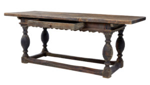 18th Century Scandinavian Baroque Dining Table — thumbnail 7