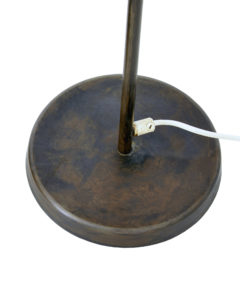 Pair of 1970’s Scandinavian Steel Gunmetal Floor Lamps — thumbnail 2
