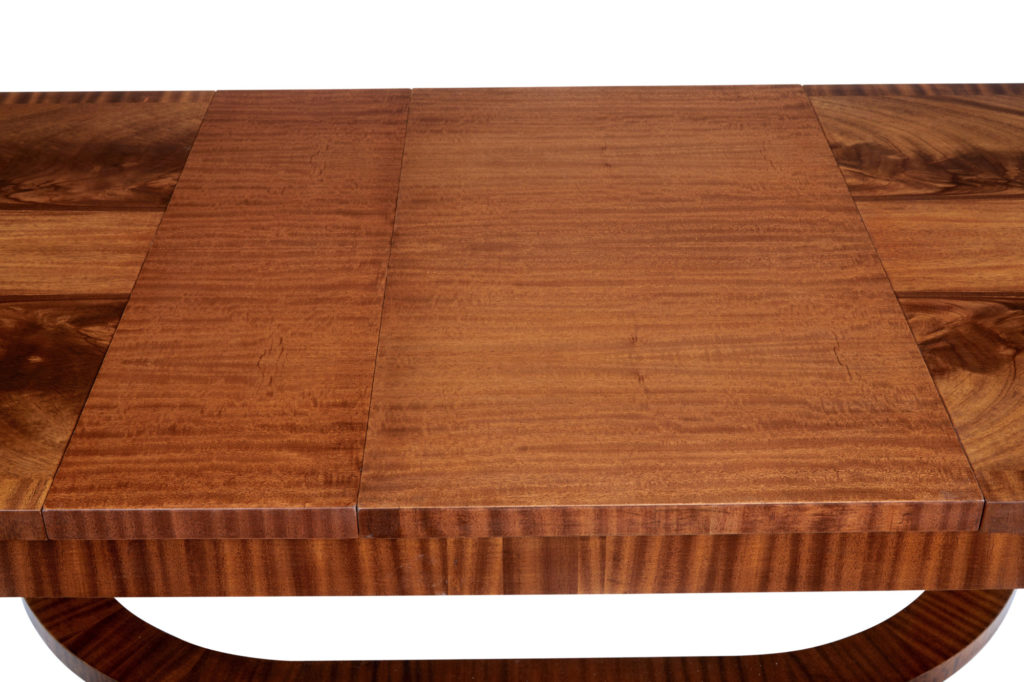 Mid 20th Century Flame Mahogany Extending Dining Table — image 4