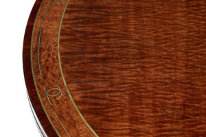 Pair of 19th Century William Iv Mahogany and Brass Inlaid Tea Tables — thumbnail 7