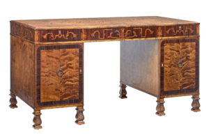 Mid 20th Century Birch Bodafors Desk by Carl Malmsten — thumbnail 1