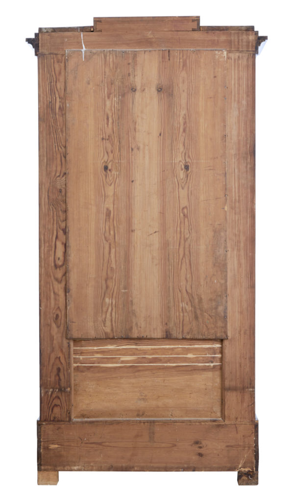 Mid 19th Century Flame Mahogany Glazed Display Cabinet — image 4