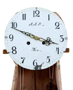 19th Century Decorative Swedish Mora Long Case Clock — thumbnail 2