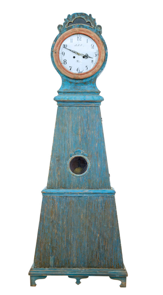 19th Century Decorative Swedish Mora Long Case Clock — image 6