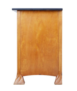 Late 19th Century Swedish Birch Art Nouveau Chest of Drawers — thumbnail 3