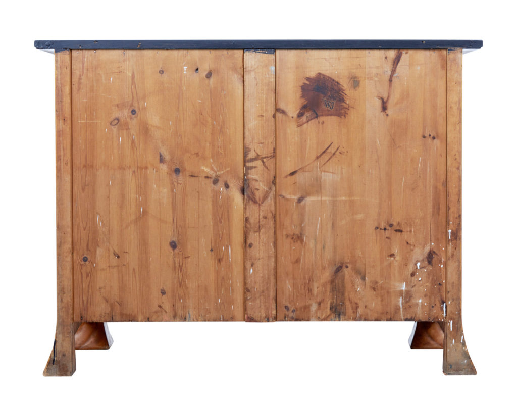 Late 19th Century Swedish Birch Art Nouveau Chest of Drawers — image 4