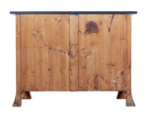 Late 19th Century Swedish Birch Art Nouveau Chest of Drawers — thumbnail 4