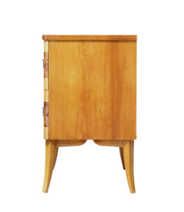 20th Century Art Deco Scandinavian Birch Chest of Drawers — thumbnail 3