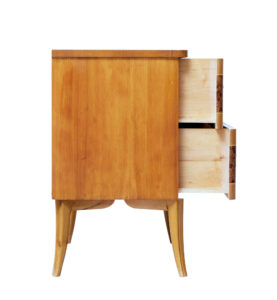 20th Century Art Deco Scandinavian Birch Chest of Drawers — thumbnail 5