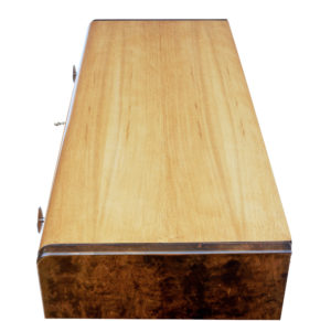Mid 20th Century Scandinavian Birch and Elm Chest of Drawers — thumbnail 2