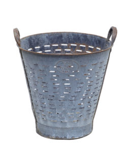 Early 20th Century Industrial Metal Basket — thumbnail 4