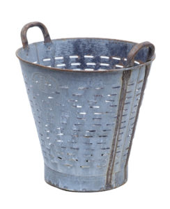 Early 20th Century Industrial Metal Basket — thumbnail 1