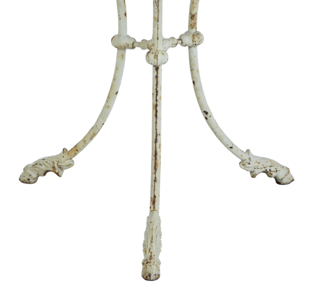19th Century Victorian Cast Iron Occasional Table — image 3