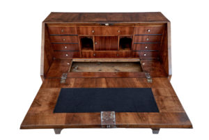 Danish 18th Century Walnut Bureau Writing Desk — thumbnail 4