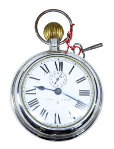 Early 20th Century Rsm German Clock Oversized Pocket Watch by D.r.g.m — thumbnail 1