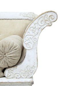 Early 19th Century Swedish Gustavian Painted Sofa — thumbnail 4