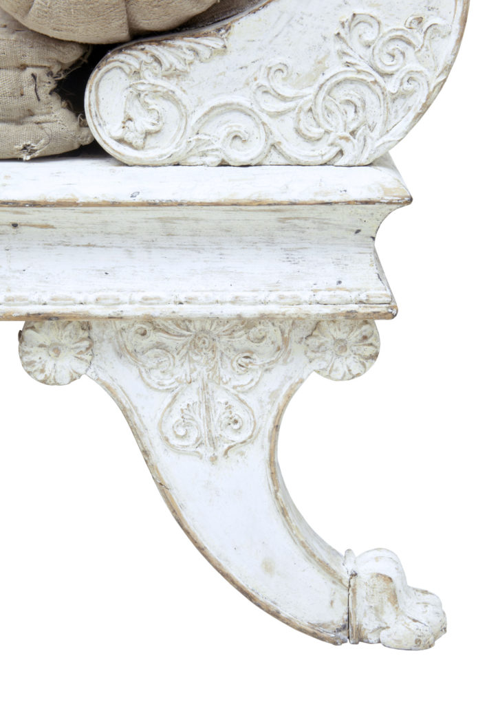 Early 19th Century Swedish Gustavian Painted Sofa — image 3