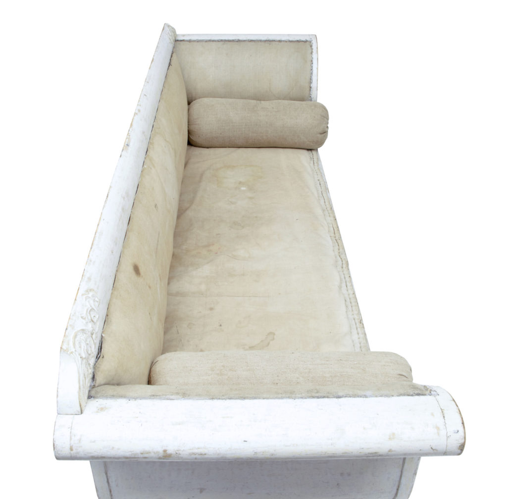 Early 19th Century Swedish Gustavian Painted Sofa — image 6