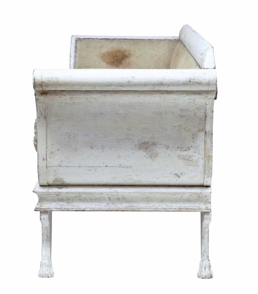 Early 19th Century Swedish Gustavian Painted Sofa — image 8