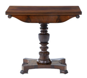 Early Victorian 19th Century Mahogany Tea Table — thumbnail 6
