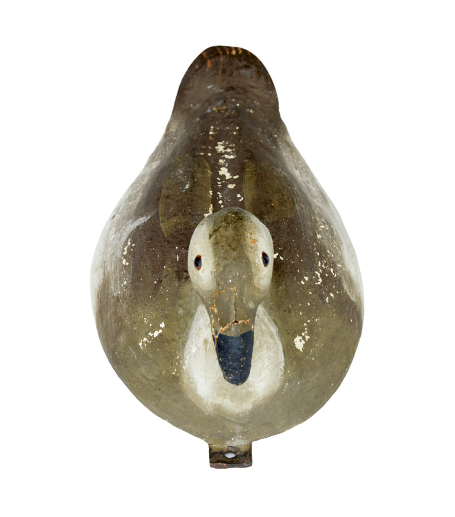 Early 20th Century Hand Painted Decoy Duck — image 5