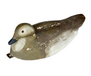 Early 20th Century Hand Painted Decoy Duck — thumbnail 1