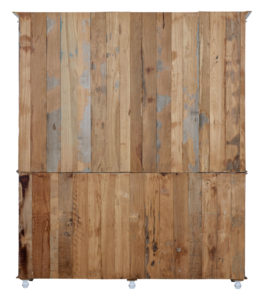Late 19th Century Painted Teak Glazed Display Cabinet — thumbnail 7