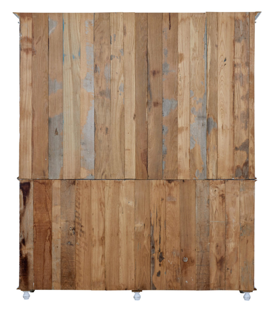 Late 19th Century Painted Teak Glazed Display Cabinet — image 7