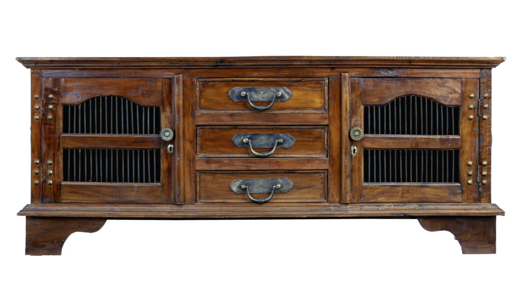Indonesian Hardwood Decorative Sideboard