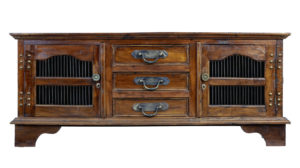 Indonesian Hardwood Decorative Sideboard — thumbnail 1