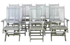 11 Piece Teak Garden Set by Westminister — thumbnail 5