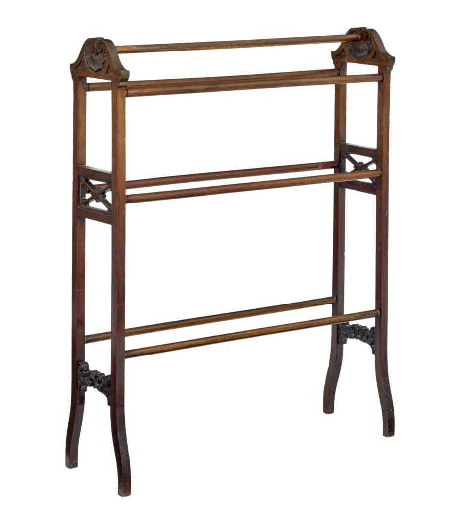 MID 20TH CENTURY PINE TOWEL RAIL