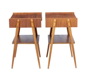 Pair of Teak Bedside Tables by Ab Carlstron — thumbnail 4