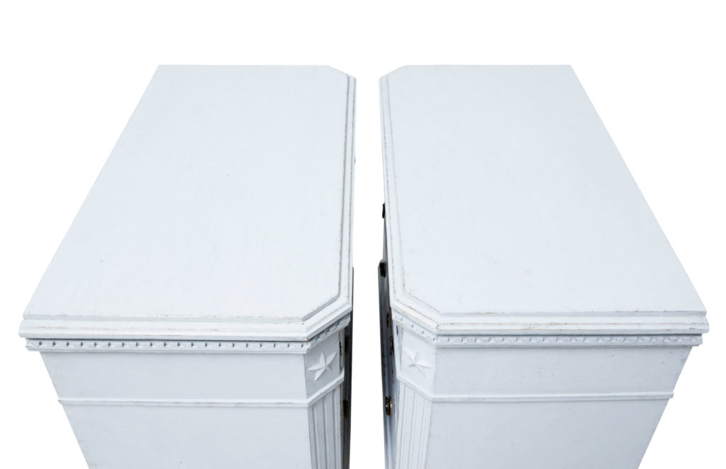 Pair of 19th Century Swedish Painted Commodes — image 2