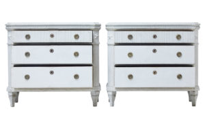 Pair of 19th Century Swedish Painted Commodes — thumbnail 5