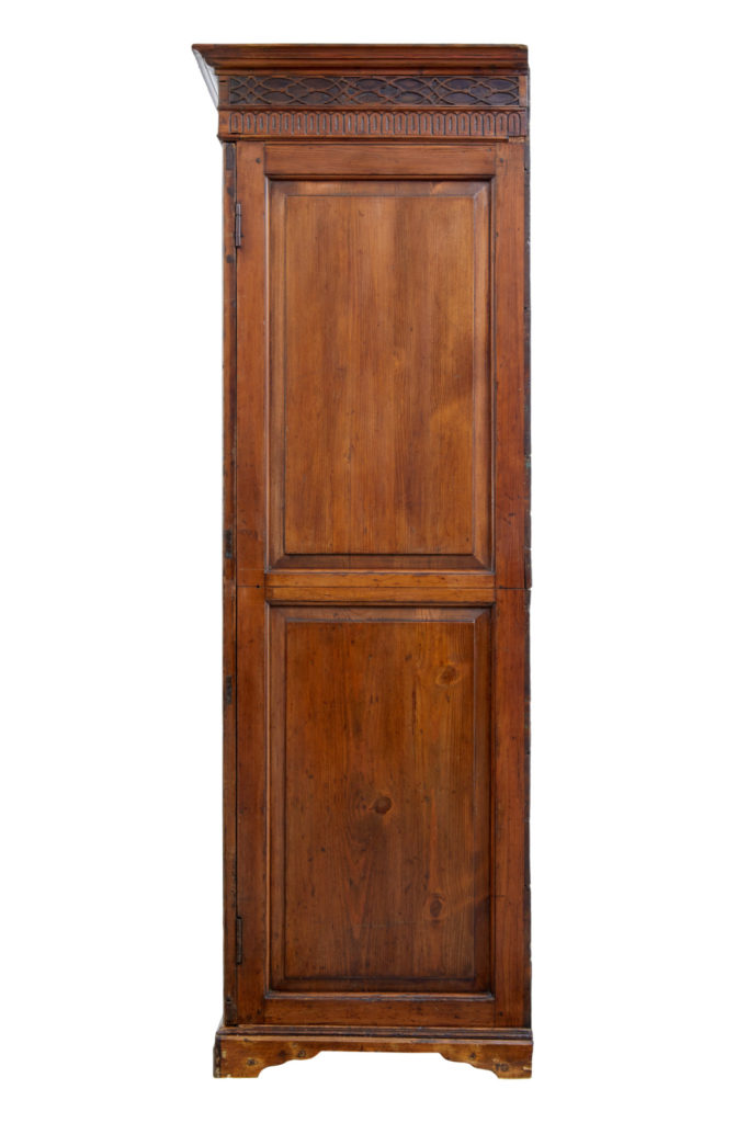 19th Century English William Iv Pine House Keepers Cupboard — image 5