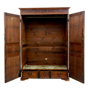 19th Century English William Iv Pine House Keepers Cupboard — thumbnail 6
