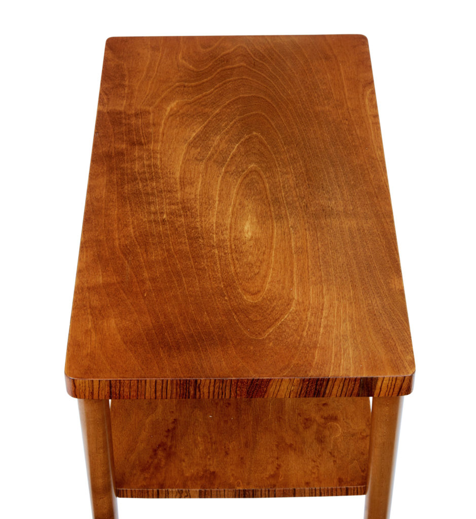 Pair of 1960’s Swedish Birch Occasional Tables — image 3
