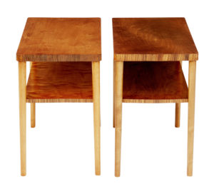 Pair of 1960’s Swedish Birch Occasional Tables — thumbnail 4