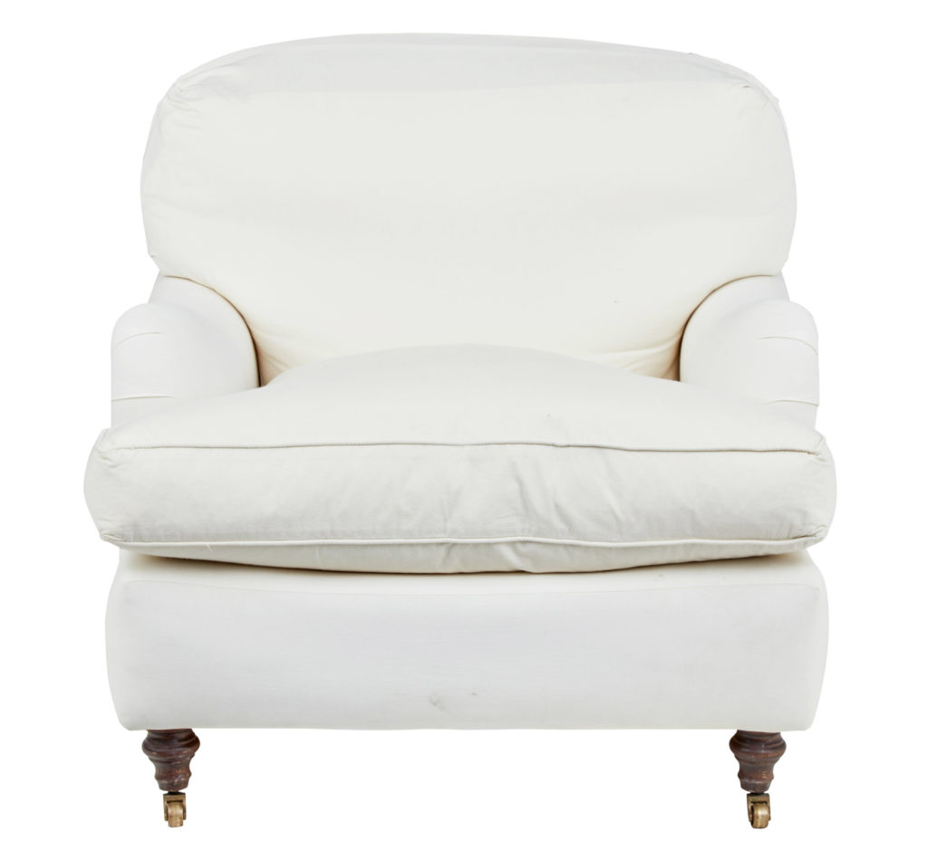 20th Century Lounge Armchair in the Style of Howard and Sons — image 2