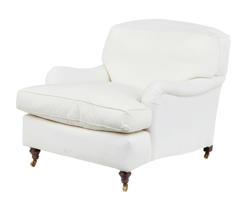 20th Century Lounge Armchair in the Style of Howard and Sons